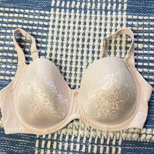 Soma stunning support full coverage bra  38DDD Nude